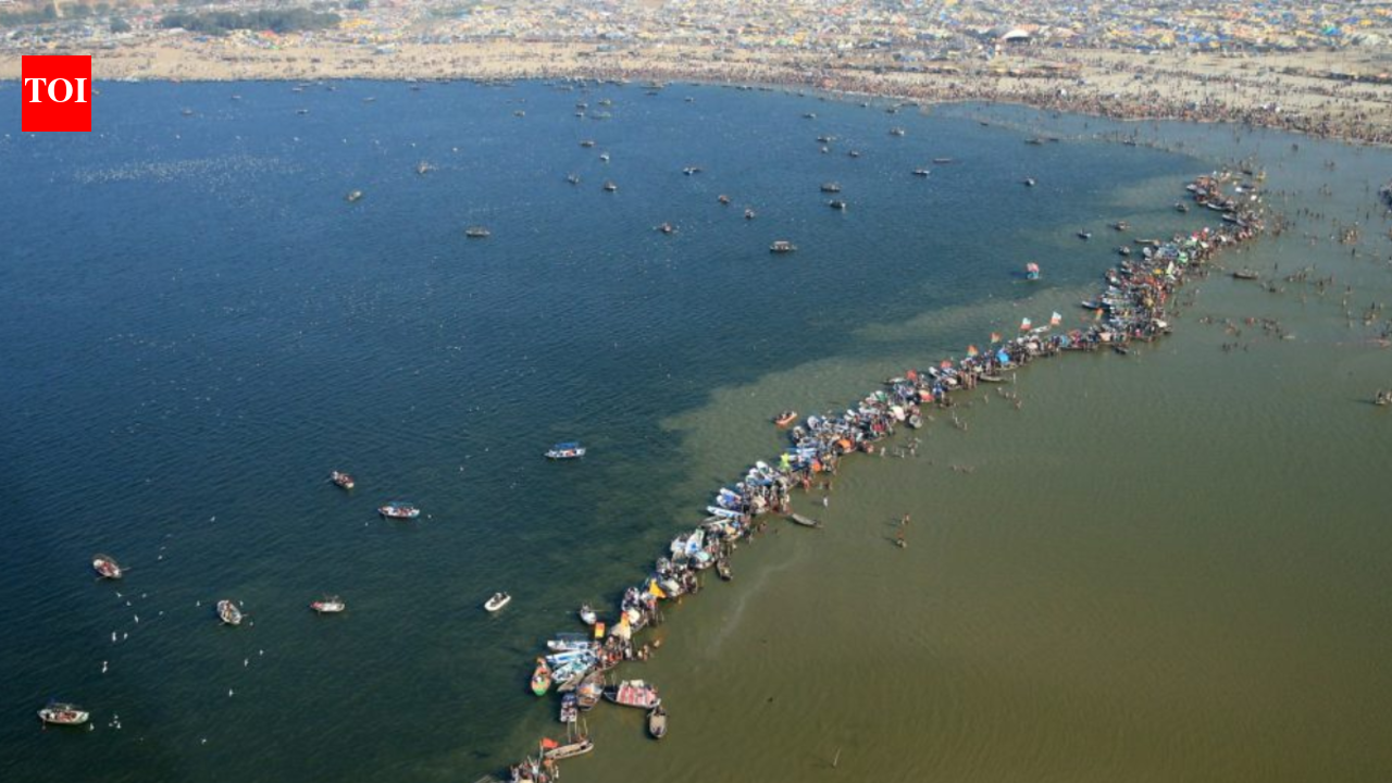 Triveni Sangam in Prayagraj